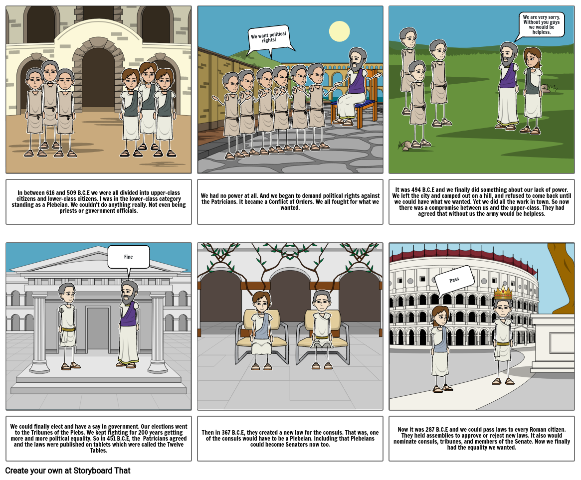 The Rise Of The Roman Republic Storyboard Por 4b81544b