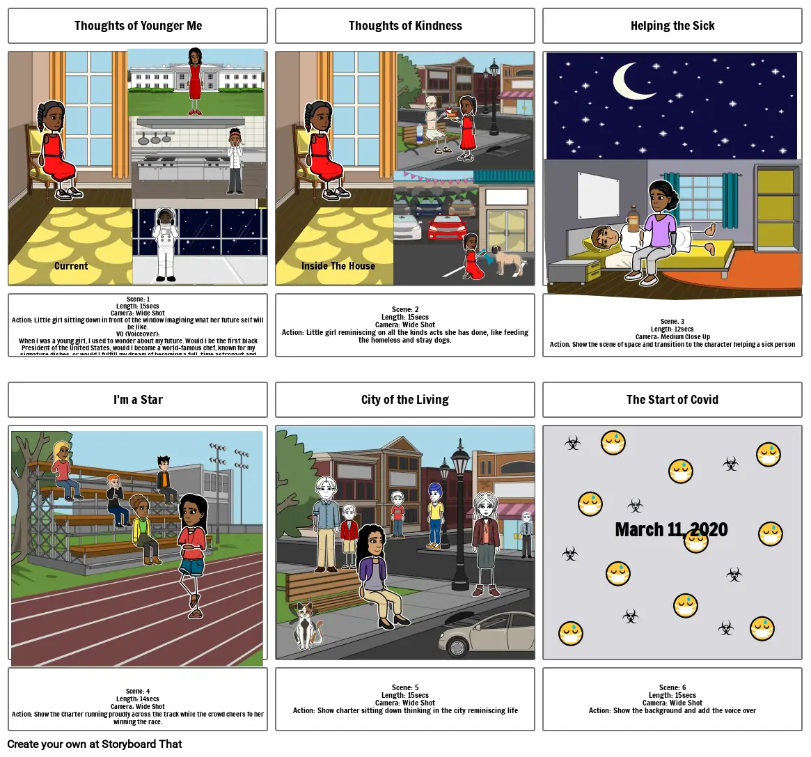 The College Video Application- Storyboard