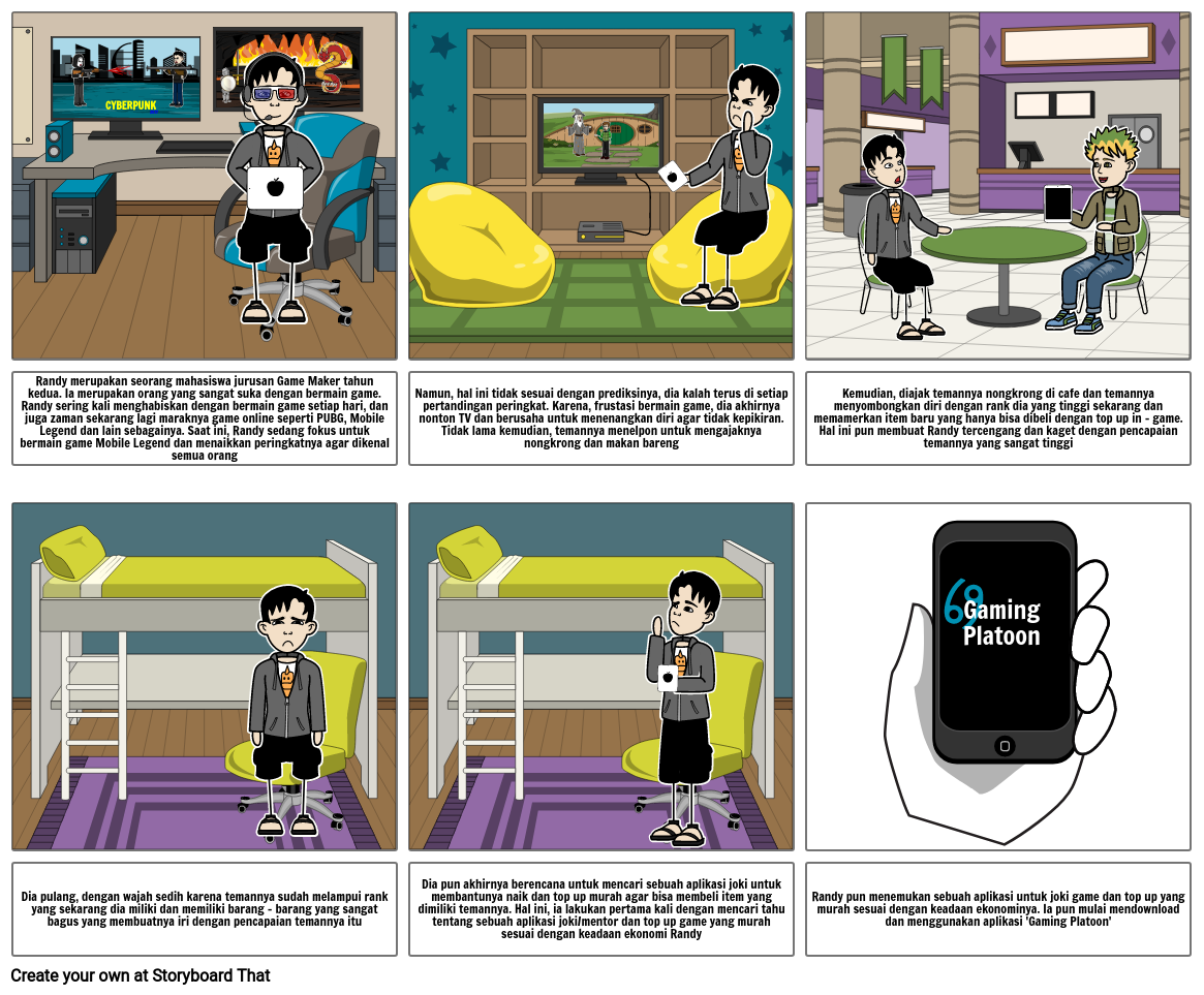 StoryBoard - Gaming Platoon