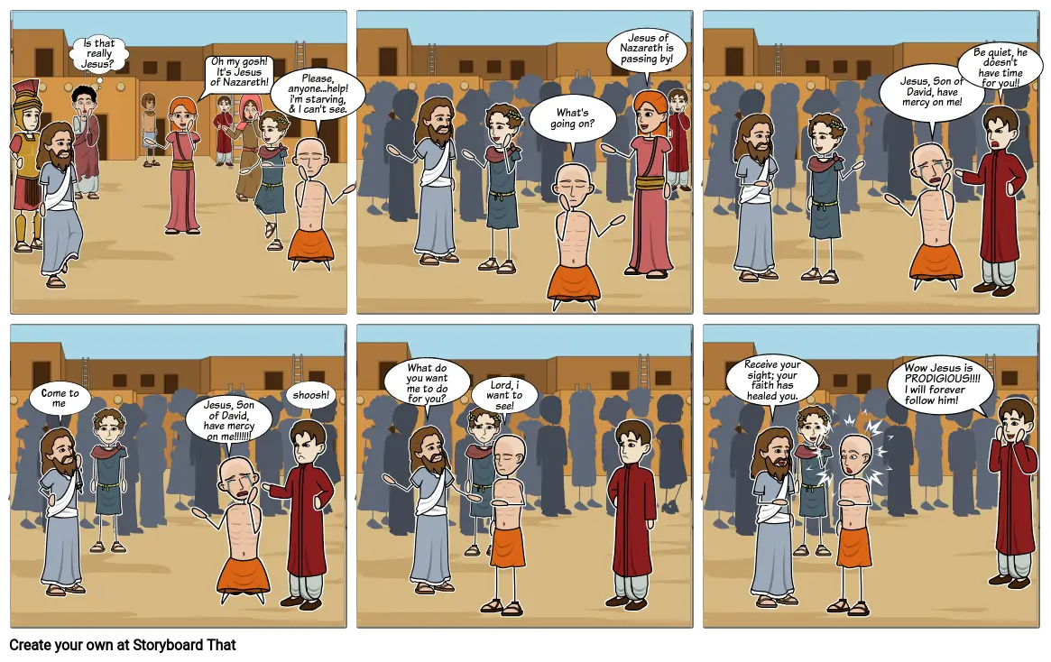 biblical studies-blind beggar