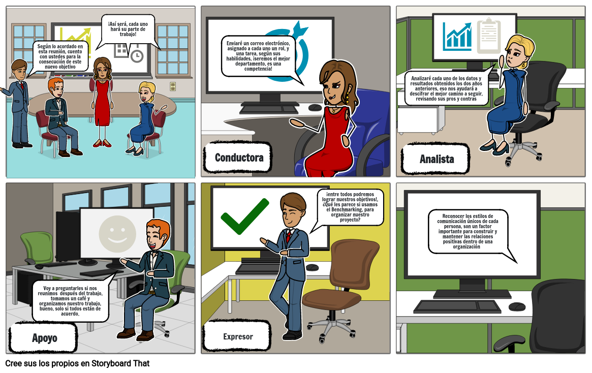 Protocolo de la Comunicación Storyboard by 4d9002c6