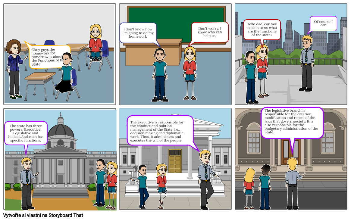 legislative-executive-and-judiciary-storyboard