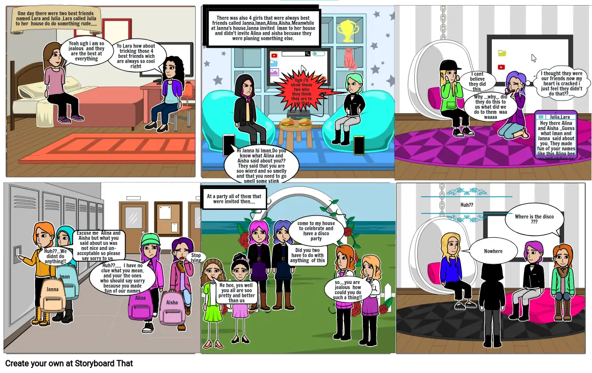 Empathy comic strip assignment