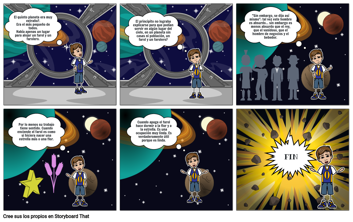 EL QUINTO PLANETA Storyboard by 4e0ea859