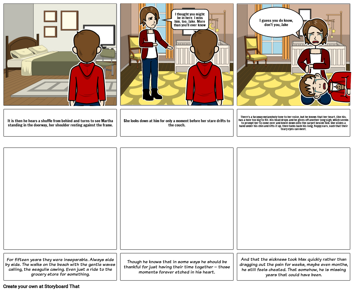 Jake, Comic Strip Storyboard by 4e20d742