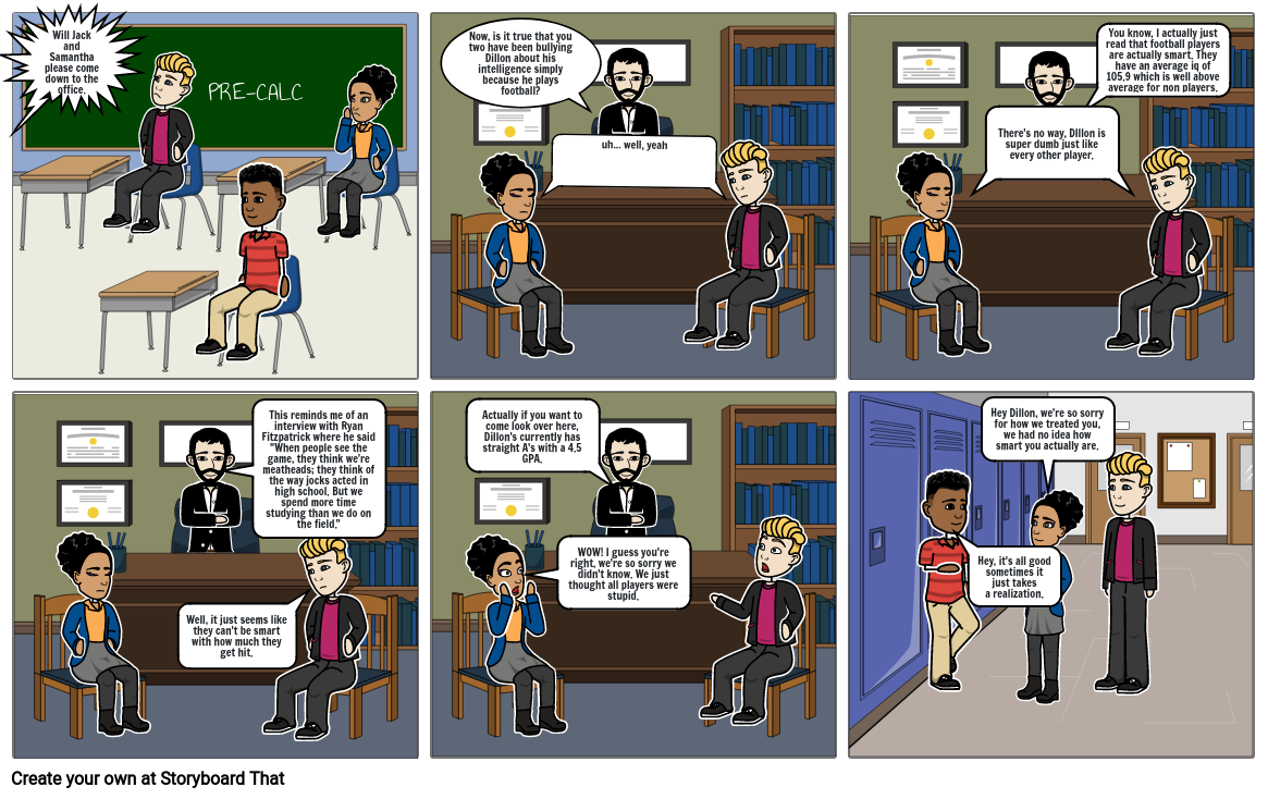 English Graphic Novel Storyboard by 4e5262d0