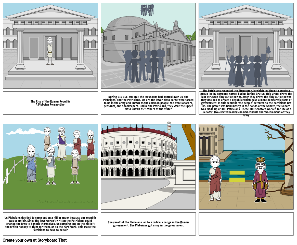 The Rise of the Roman Republic Storyboard par 4e6edfdd