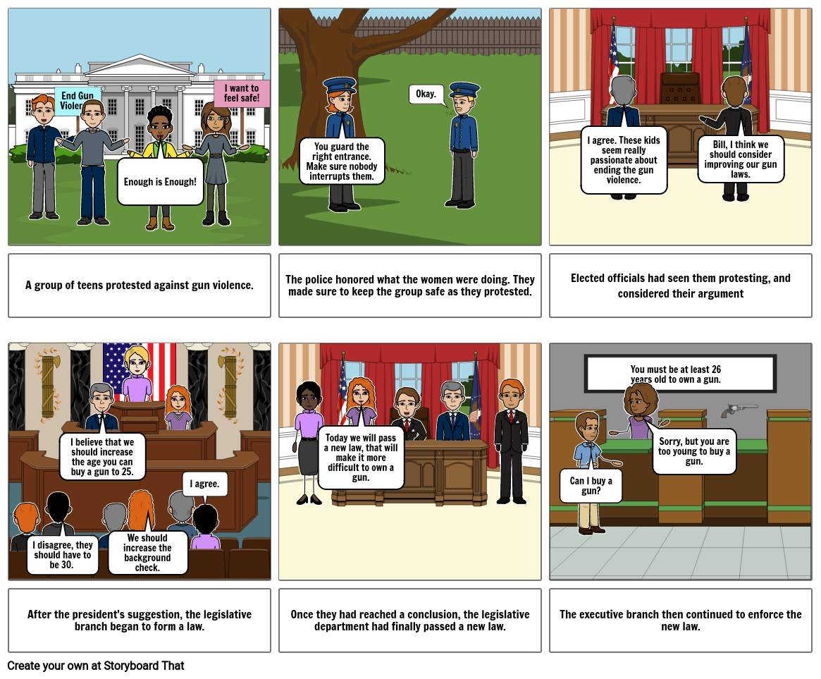 Rule of Law Storyboard Storyboard by 4e80d5e1