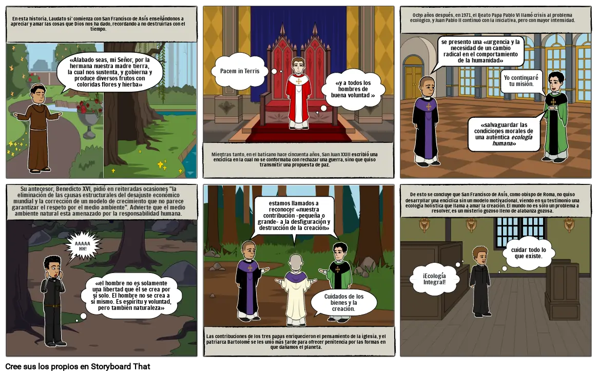 comic laudato si