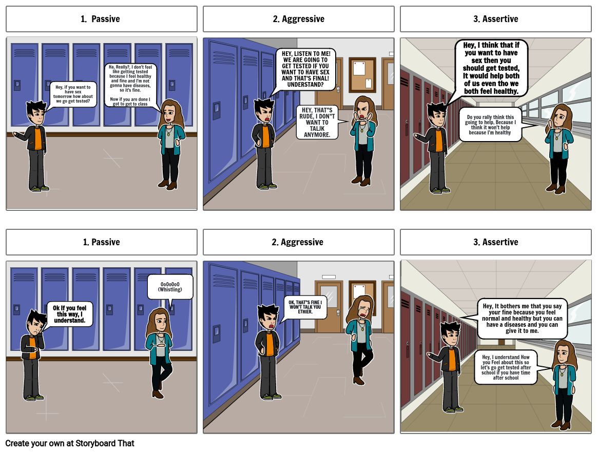 Interpersonal Communication Storyboard by 4f5c6465