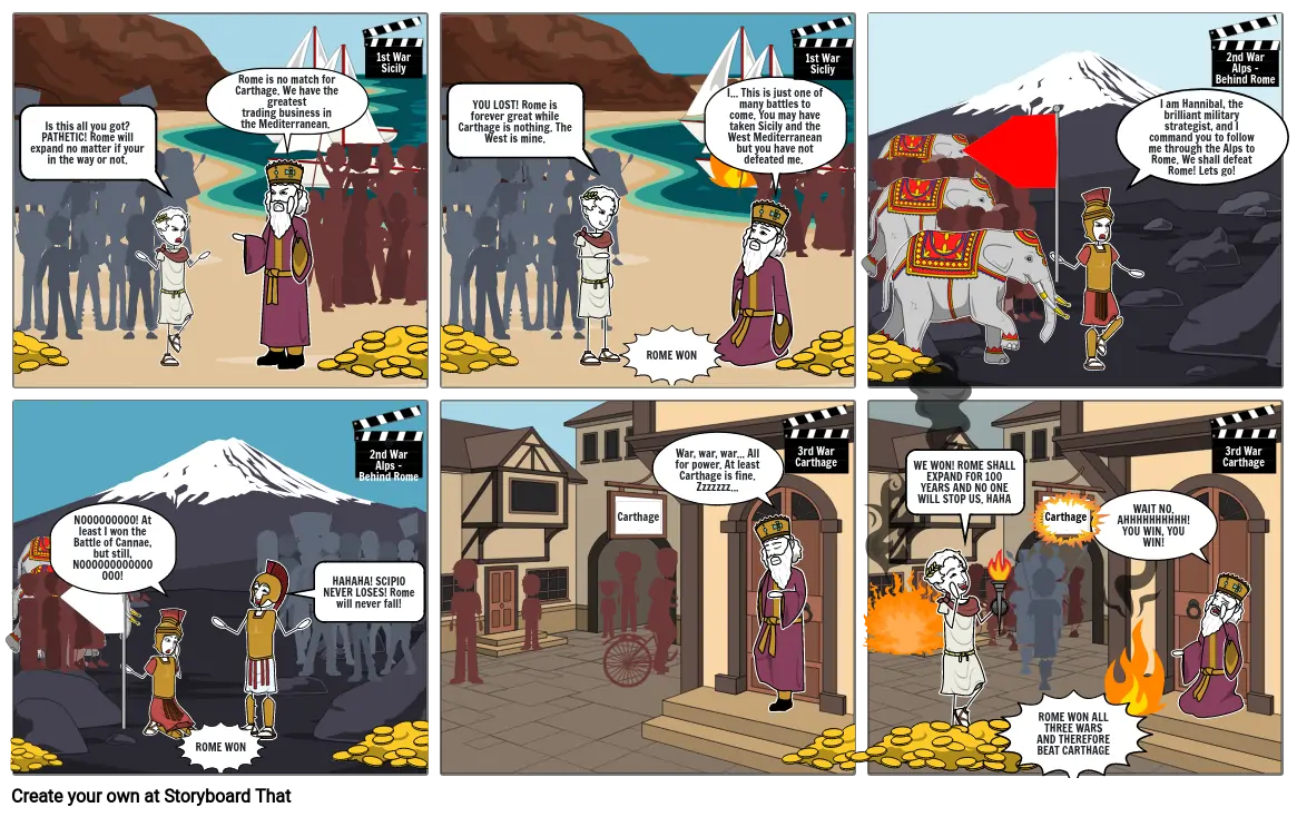 Punic Wars Comic - Elena Hodgson