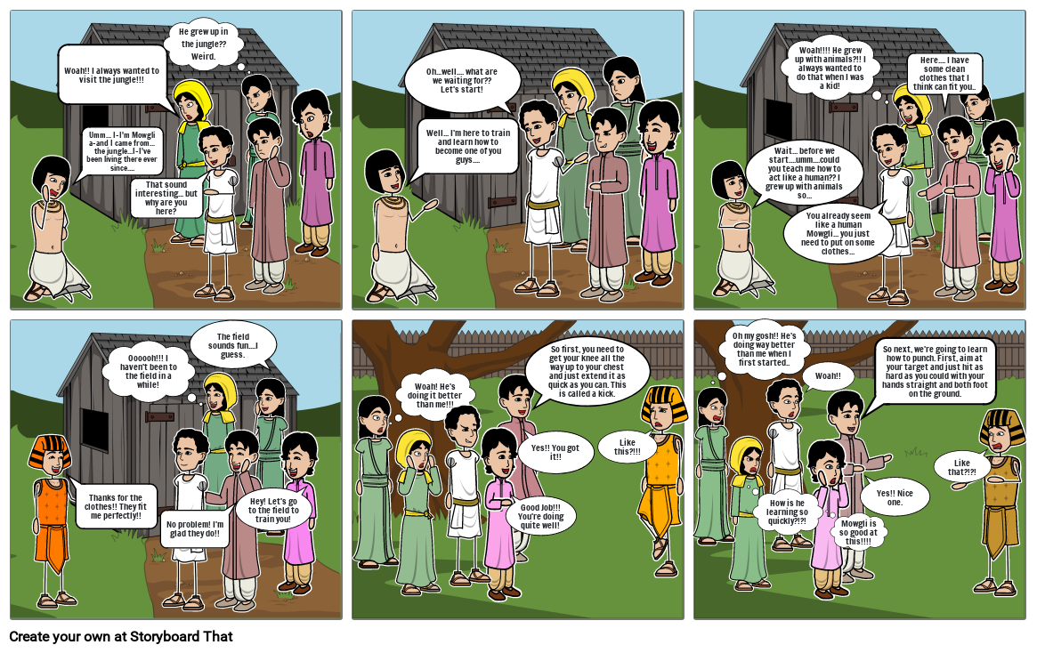 Mowgli story continuation Storyboard by 4f6a6d28