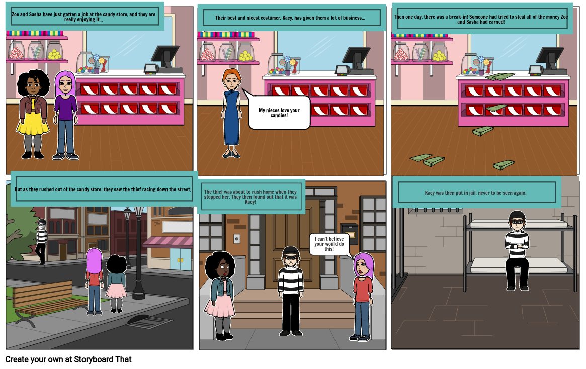 The Adventures of Zoe and Sasha 2 Storyboard by 4fcc9210