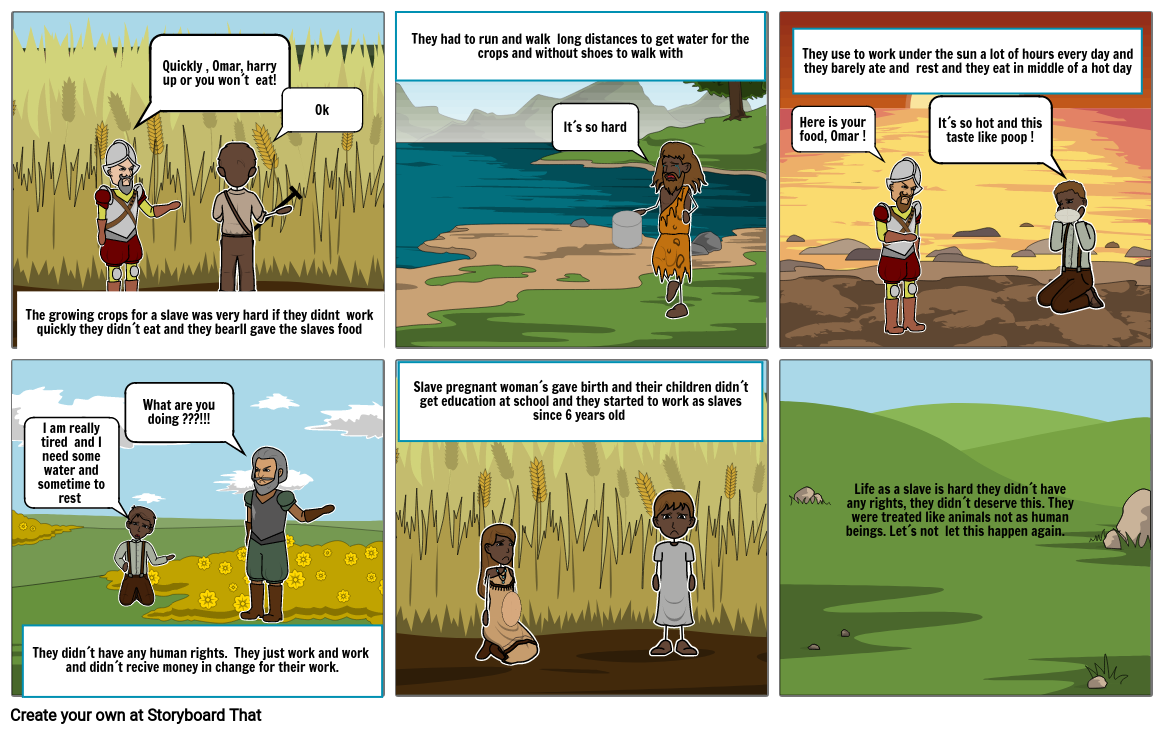 Slave Plantation Storyboard By 4ldit0 Xd 