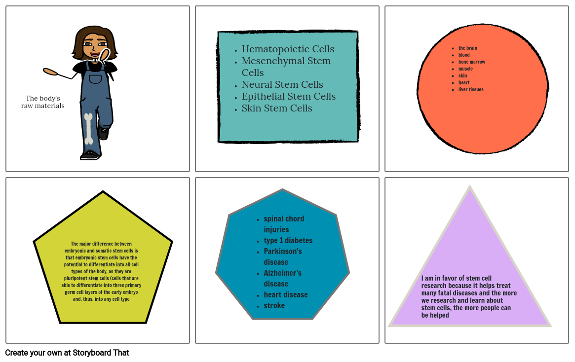 Stem Cell Storyboard