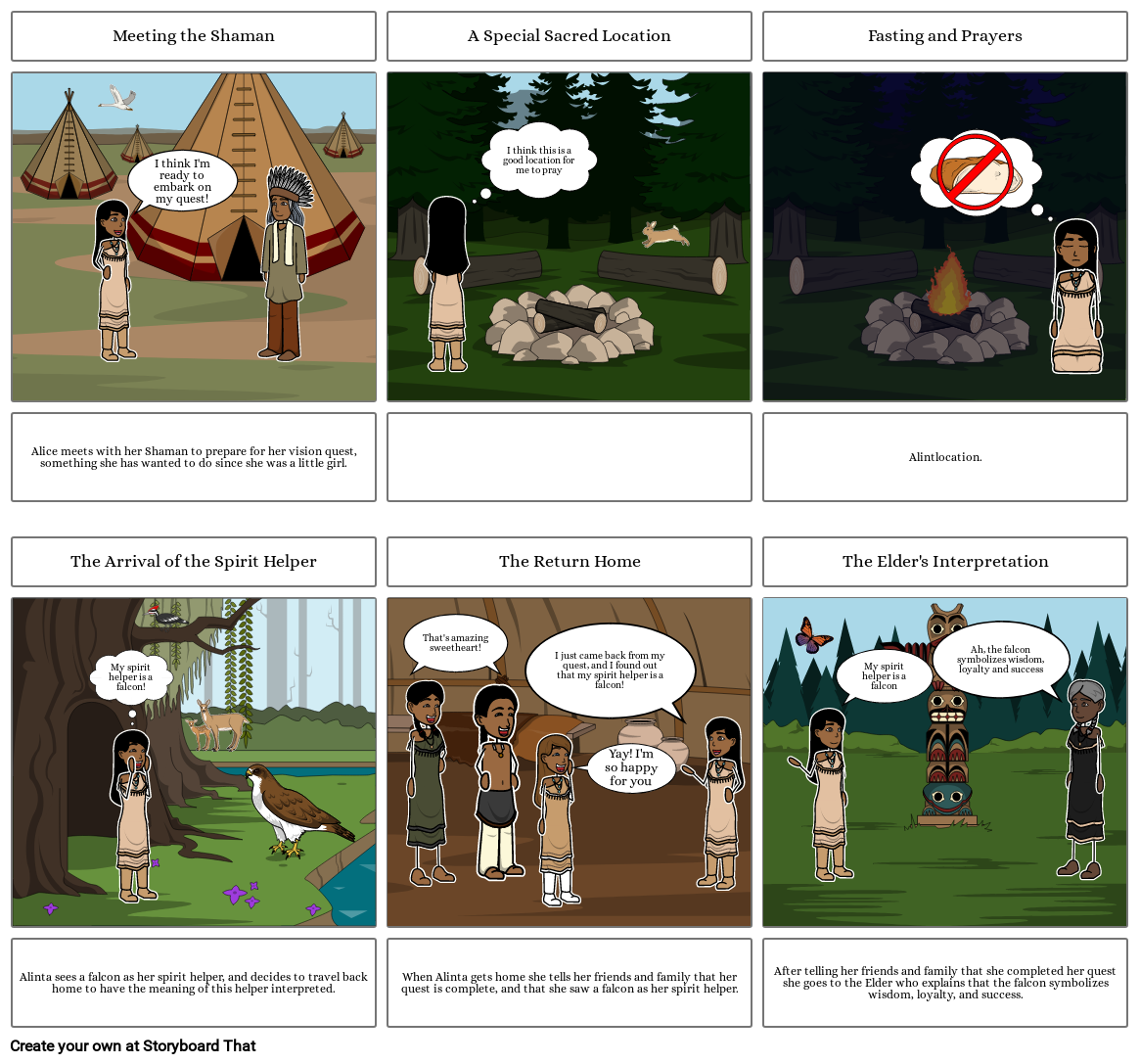 Shaman Quest Storyboard par 510030879