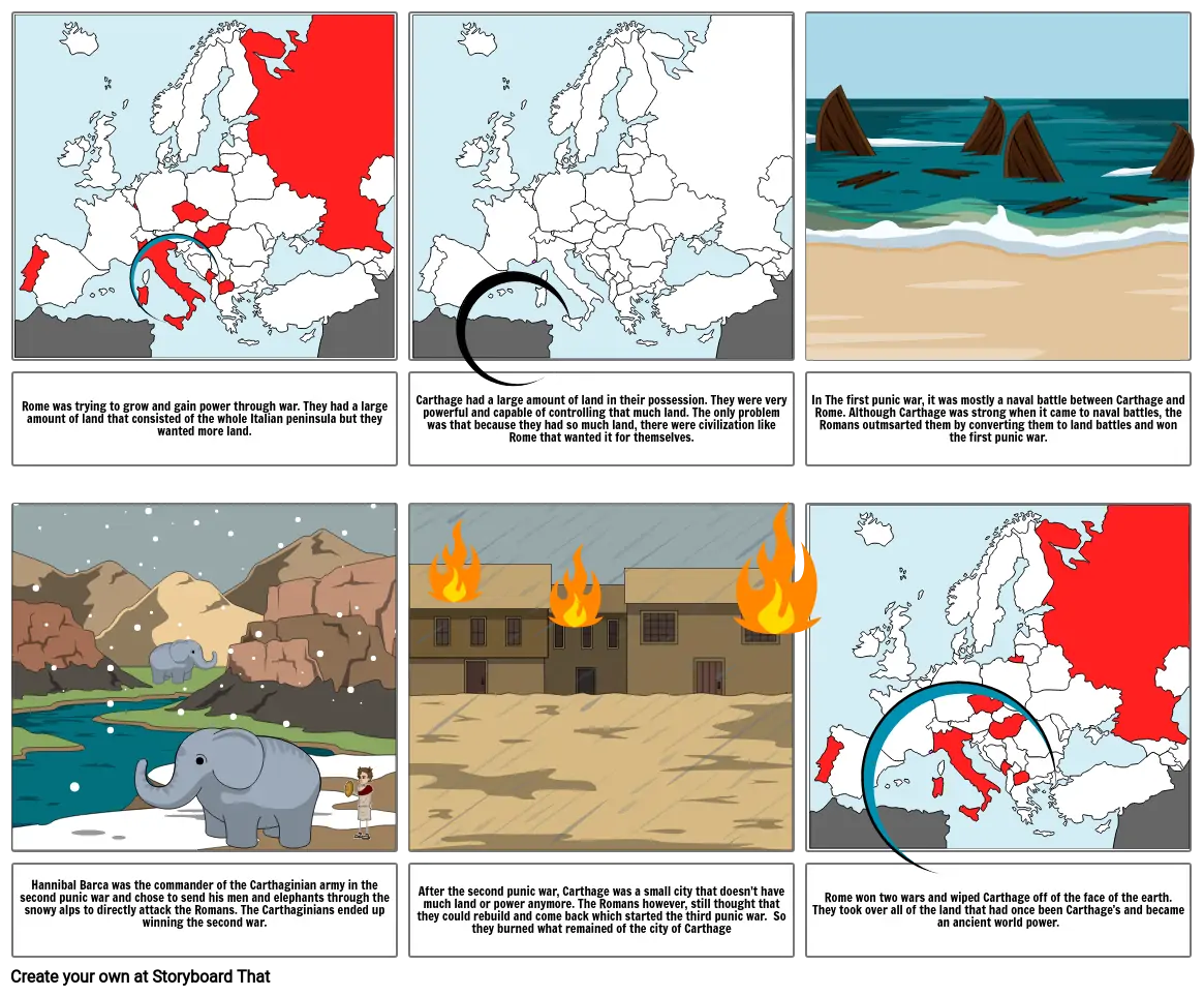 Punic War Sotryboard