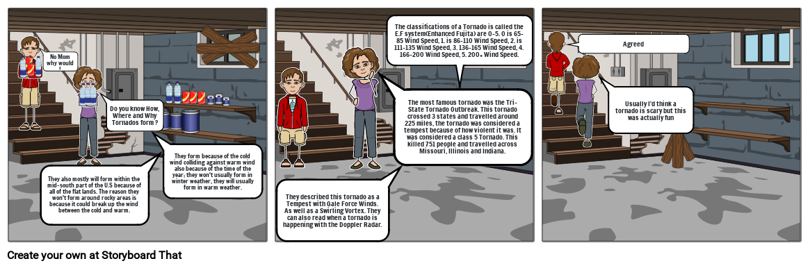 Tornado Preparation pt 2 Storyboard por 519cc055