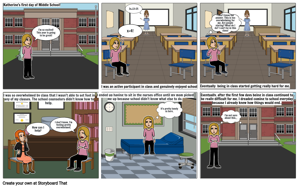 storyboard assignment middle school