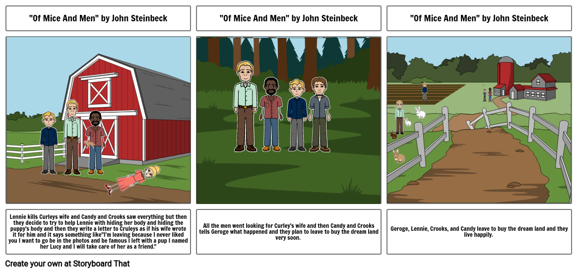 of-mice-and-men-by-john-steinbeck-storyboard