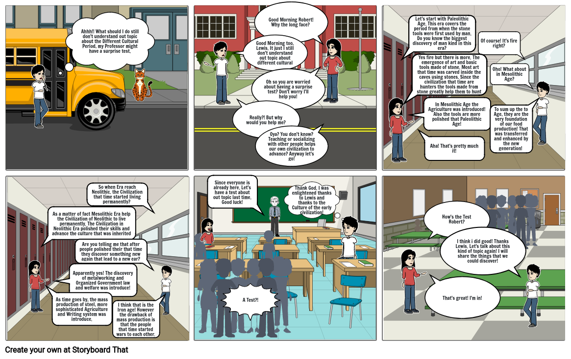 Cultural Period Achievement Storyboard by 527c9b1a