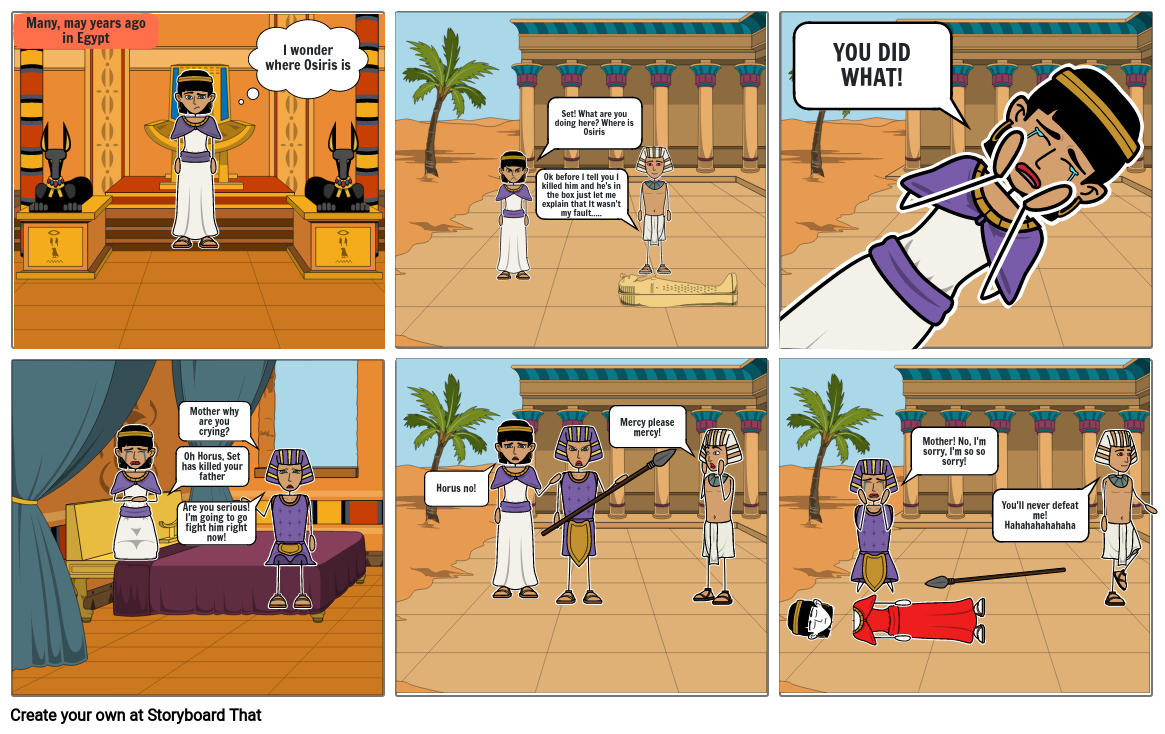 Bridget Blair-Egypt Comic Storyboard by 5320577f