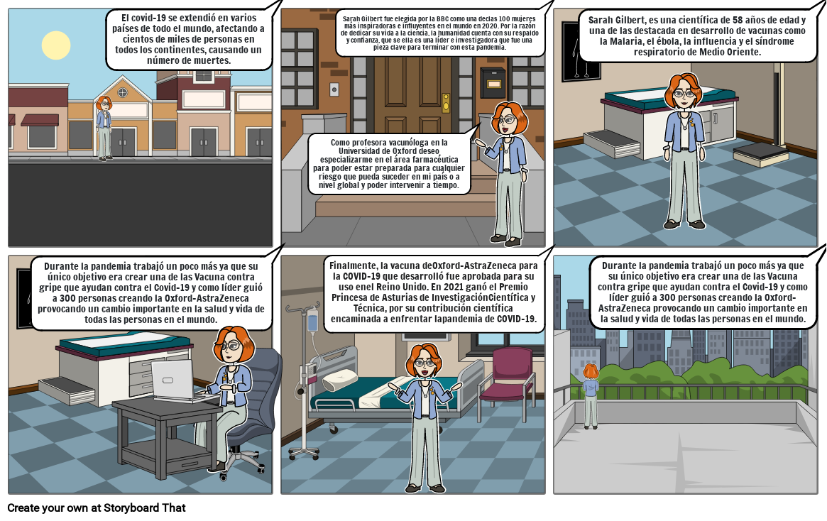 StoryboardThat: grupo seis.