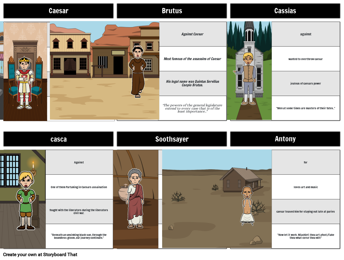 caesar Storyboard par 535232ba