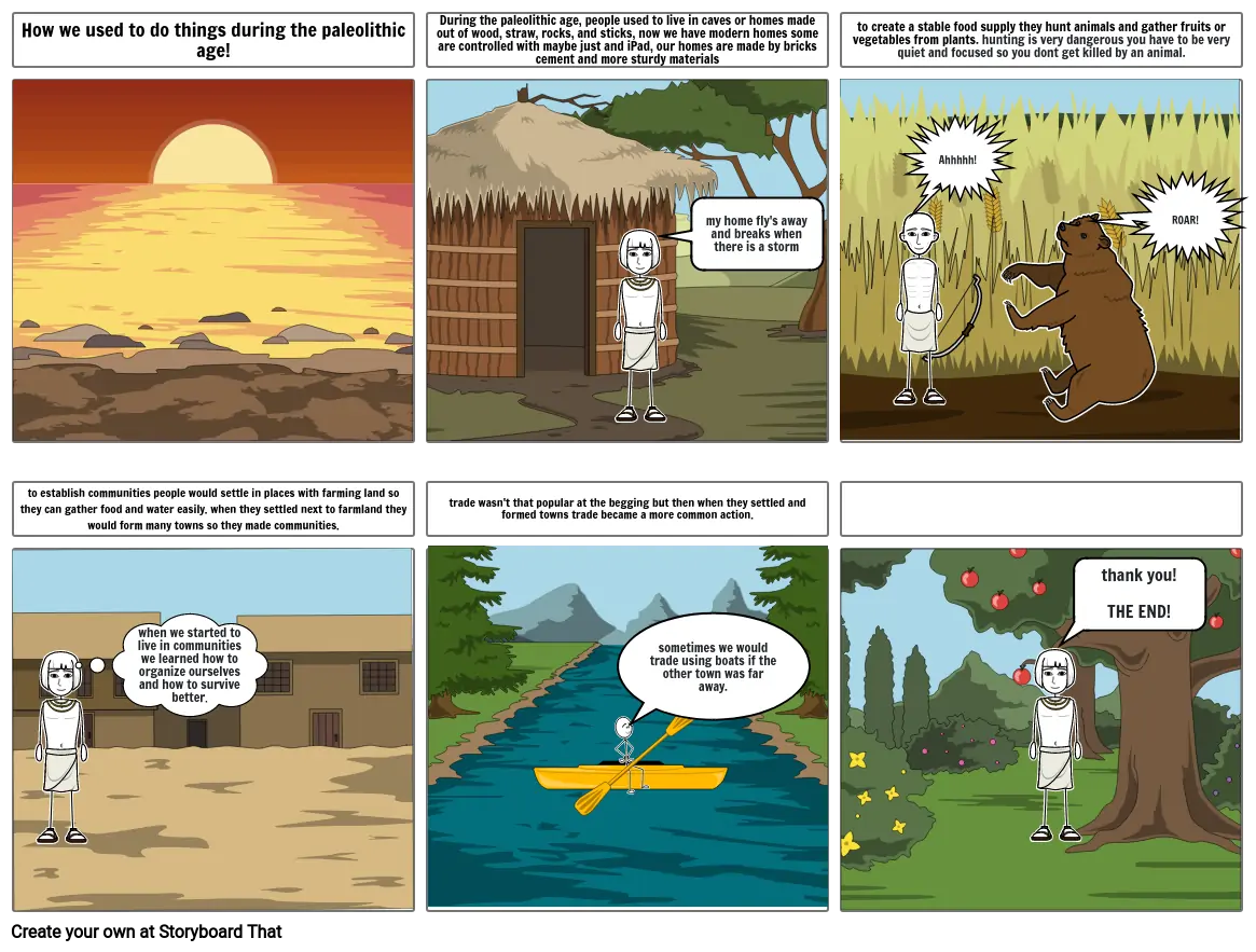 PALEOLITHIC AGE vs neolithic age