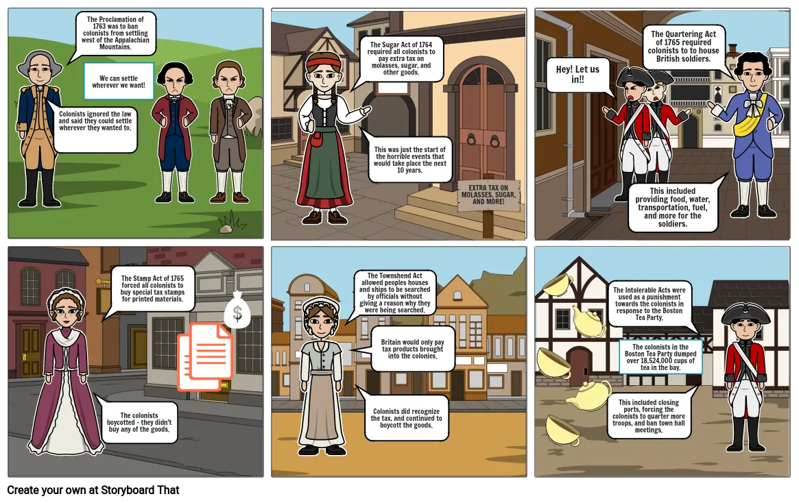 Social Studies Colonial Unrest