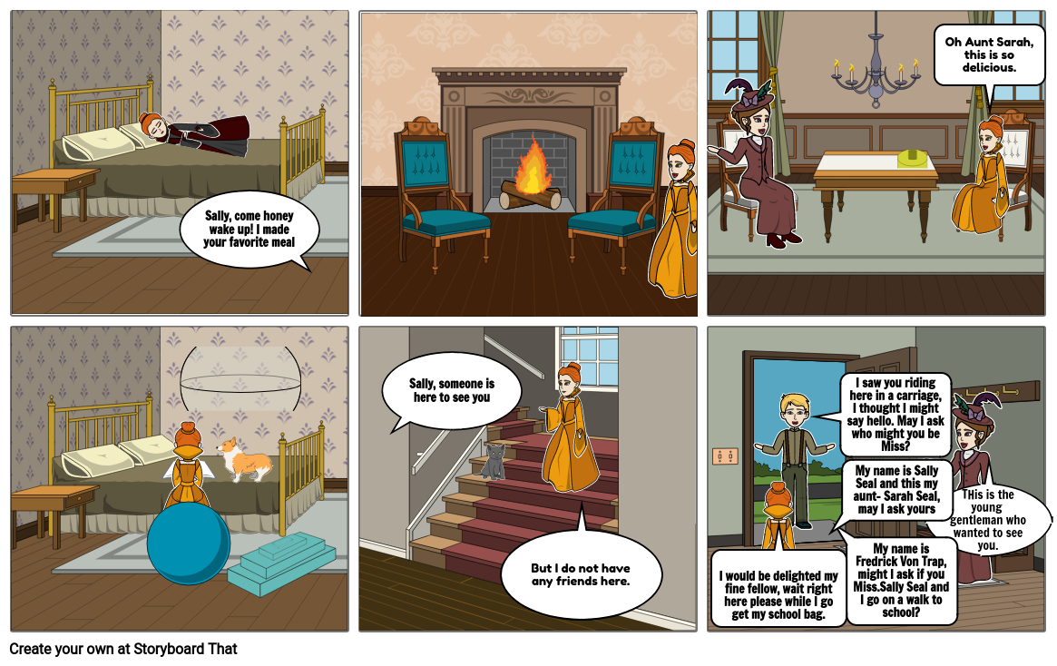 magic elizabeth Storyboard od 5475be4c