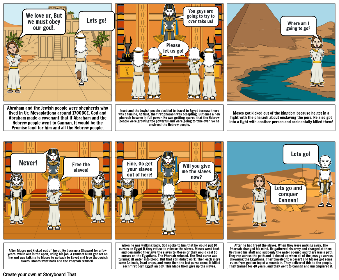 Exodus Storyboard Storyboard by 54a63560