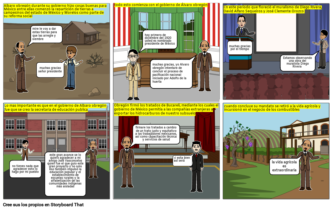 ALVARO OBREGON-HISTORIA 4 Storyboard por 54d659da