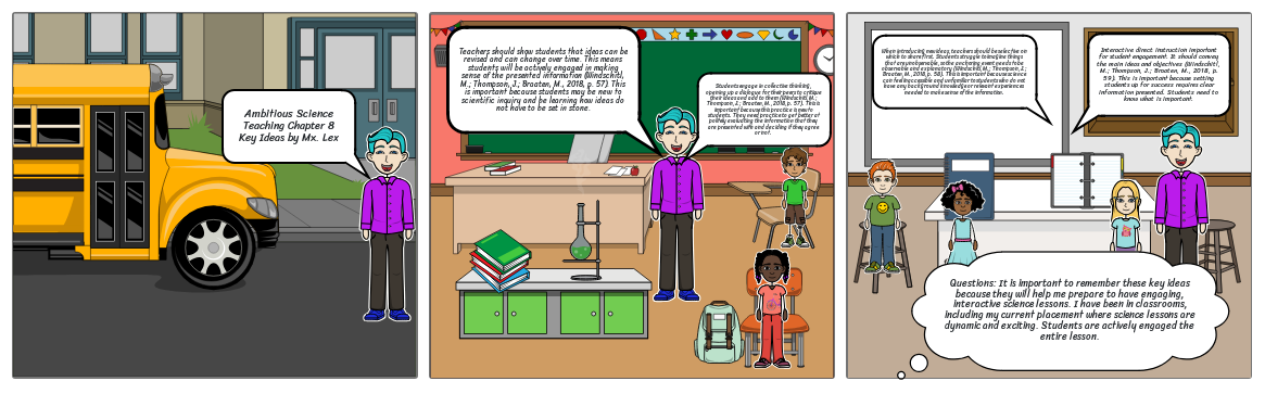 Ambitious Science Teaching Chapter 8 Storyboard