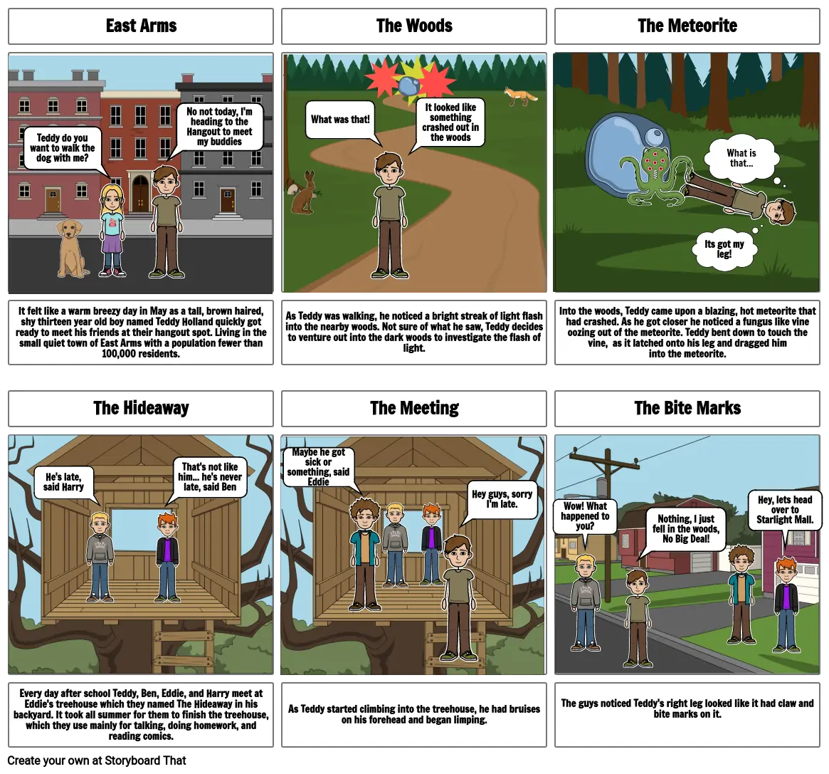 &quot;The Virus&quot; - Storyboard 8th Hour Multimedia