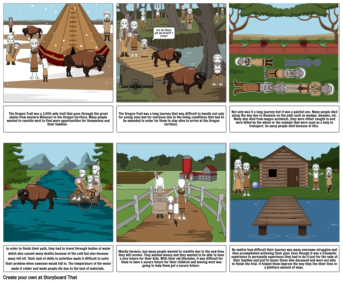 Manifest Destiny Storyboard por 559069d8