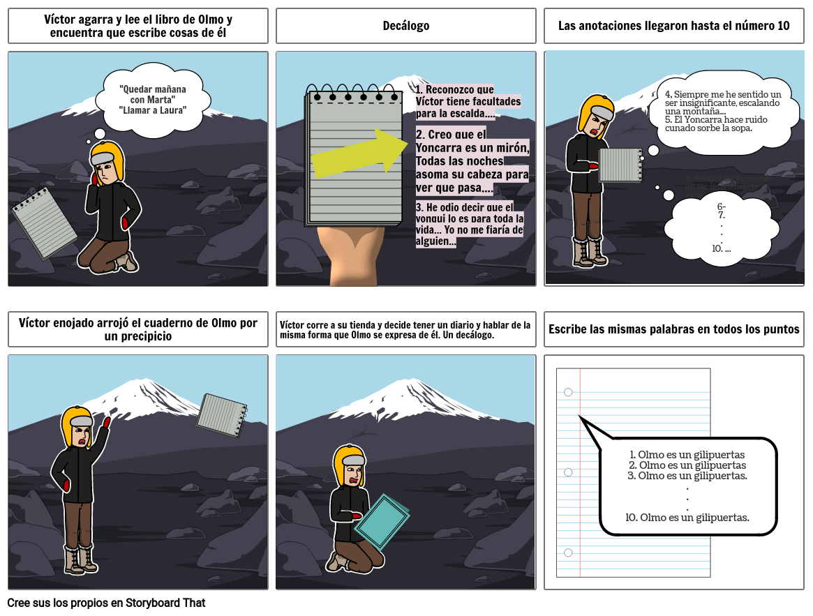 Vértigo Storyboard By 55b6218b