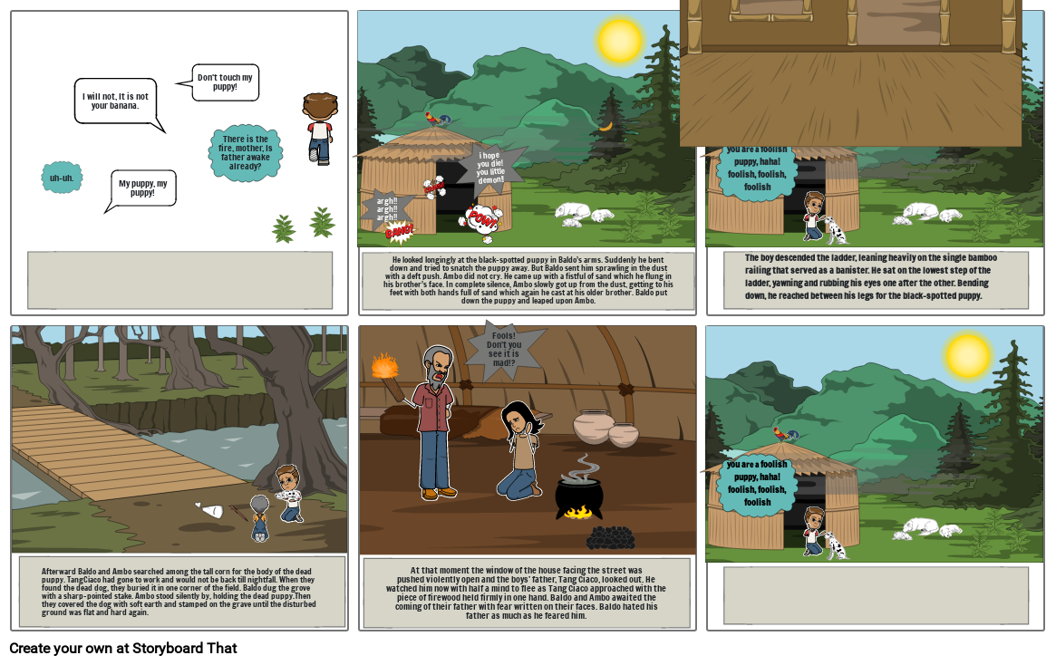 COMIC STRIP Storyboard by 55e2157a