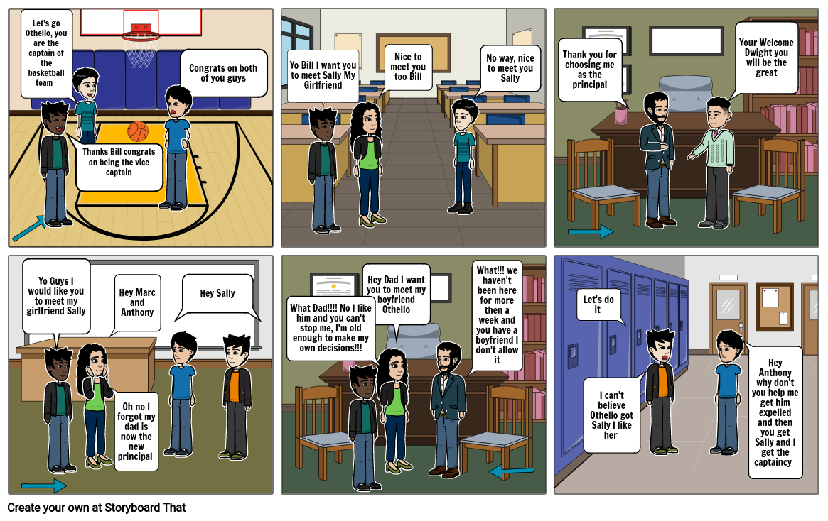 English assessment Storyboard by 56839e21