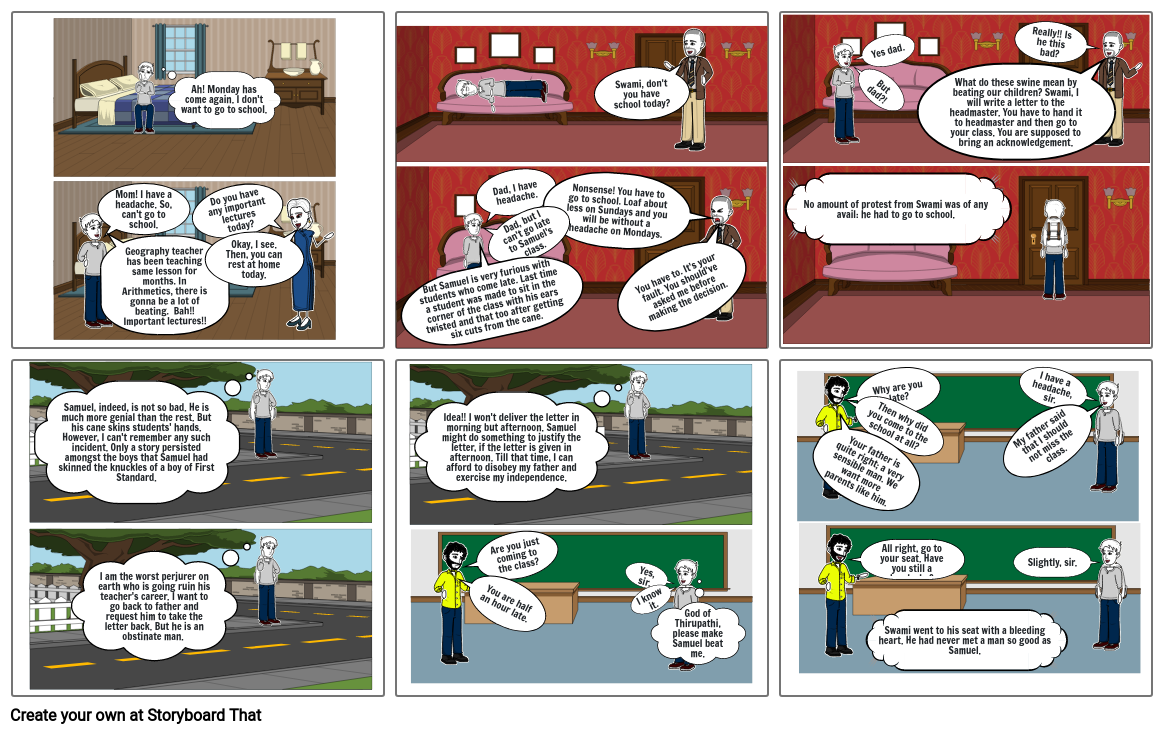 Father's Help Storyboard por 569caf98