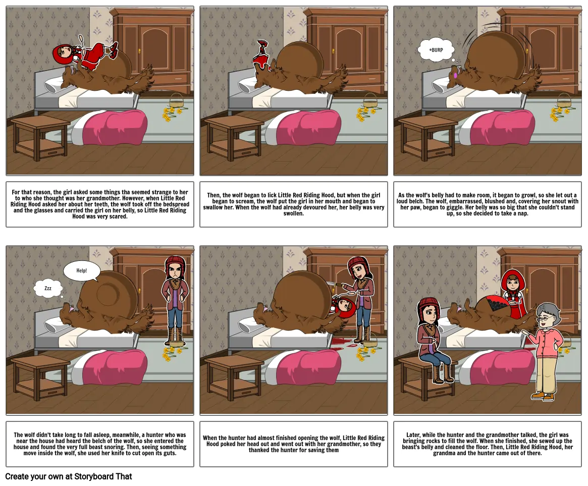 Little red riding hood (part 2)