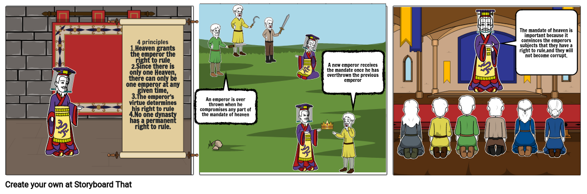 Mandate of heaven comic