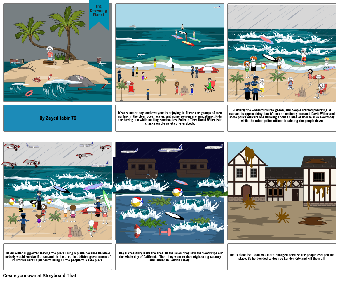 The drowning Storyboard by 570714c3