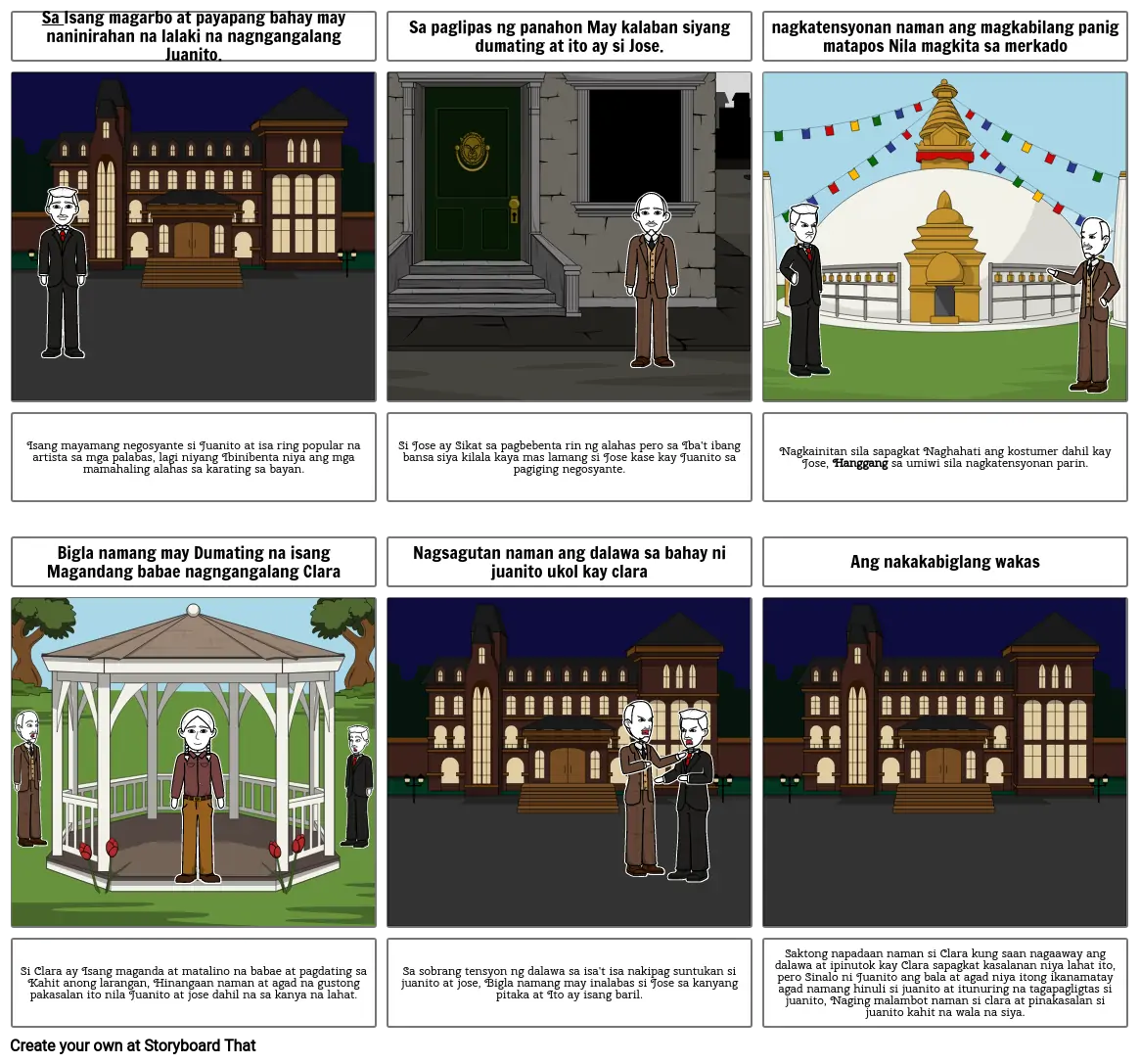 Unknown Story Storyboard por 578ceffb