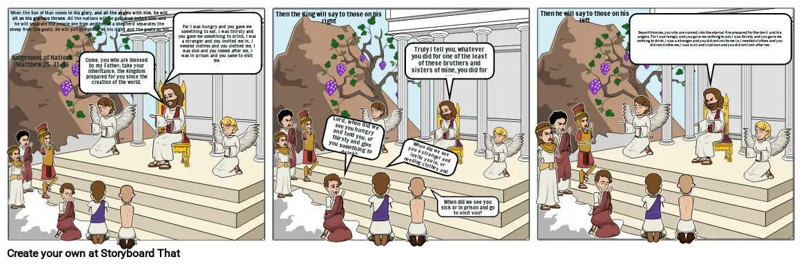 The Judgment of Nations Parable