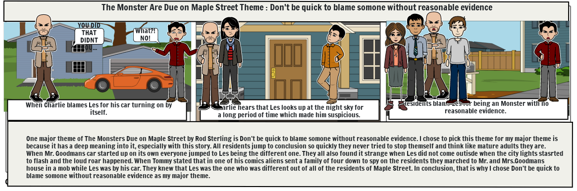 The Monsters Are Due on Maple Street