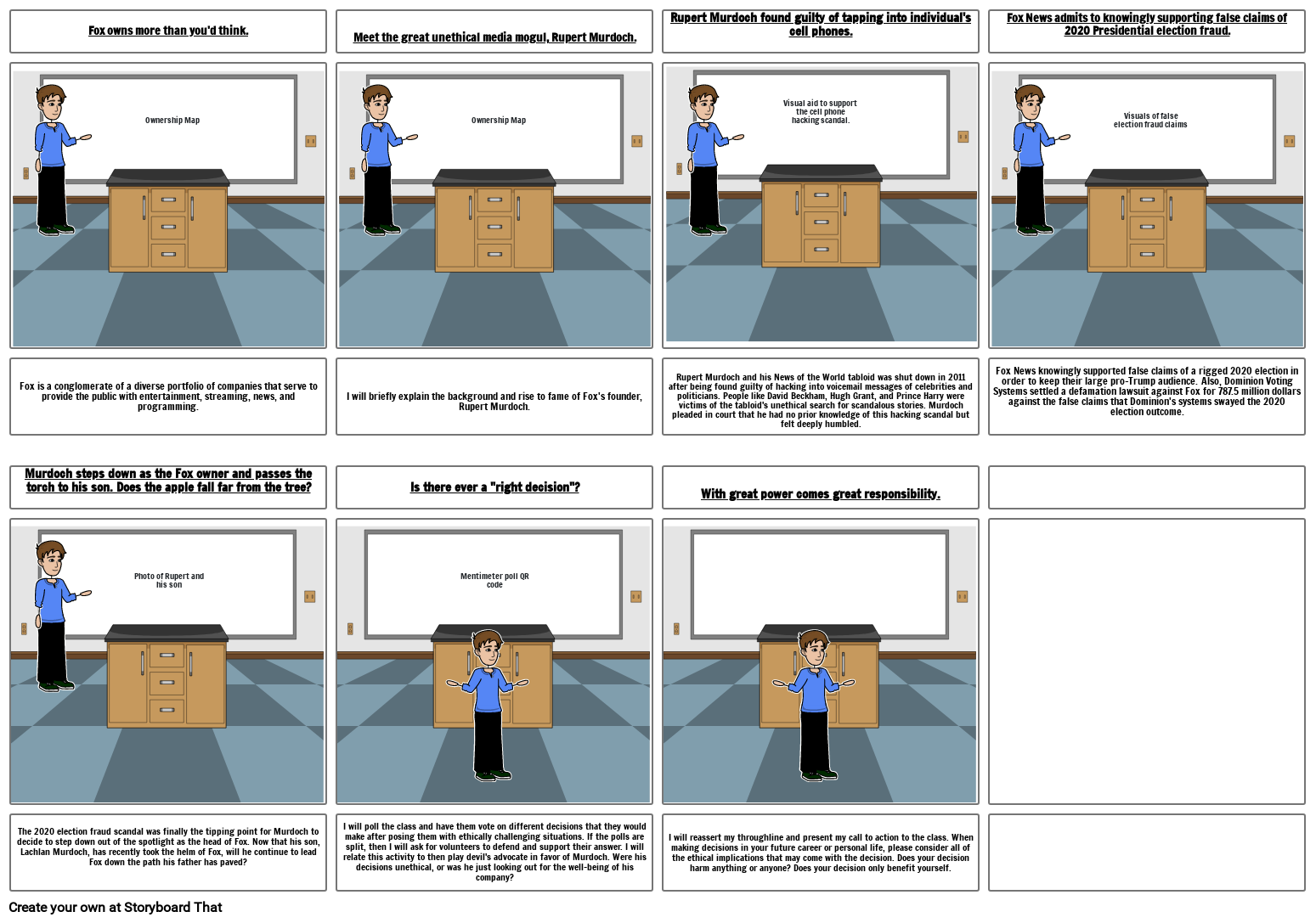 Fox part 2 Storyboard by 58b444a6