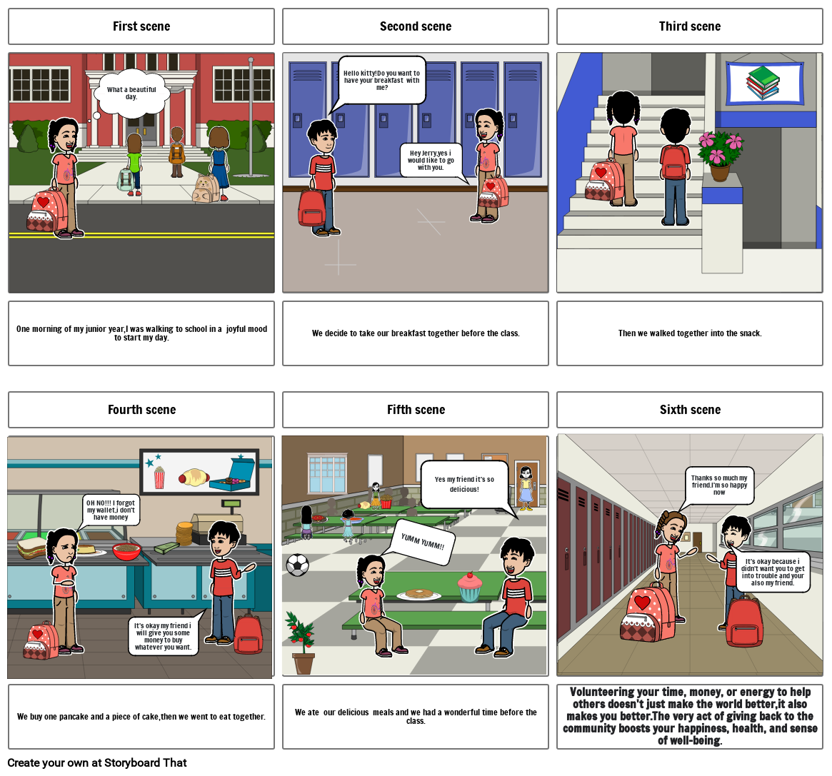 Karen Derreik-helping Others Storyboard By 59105eed