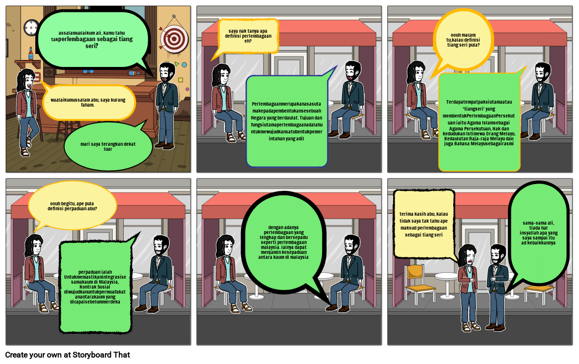 Cabaran Kelestarian Etika Dan Peradaban Storyboard