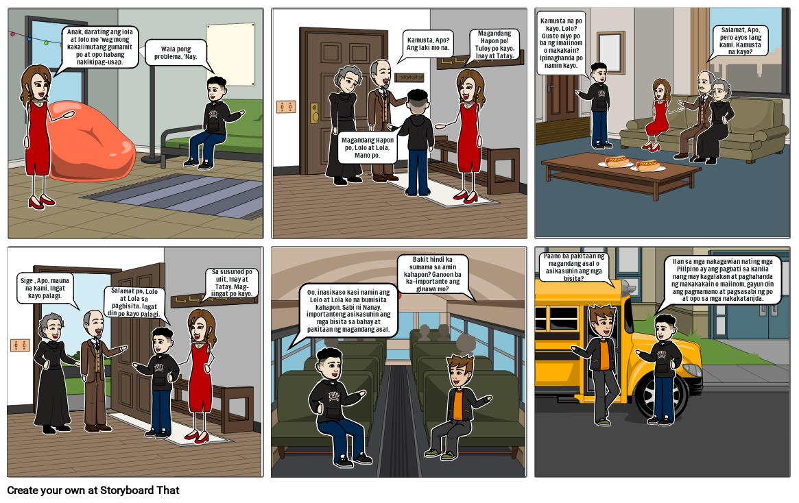 FILIPINO STORY Storyboard por 596fc036
